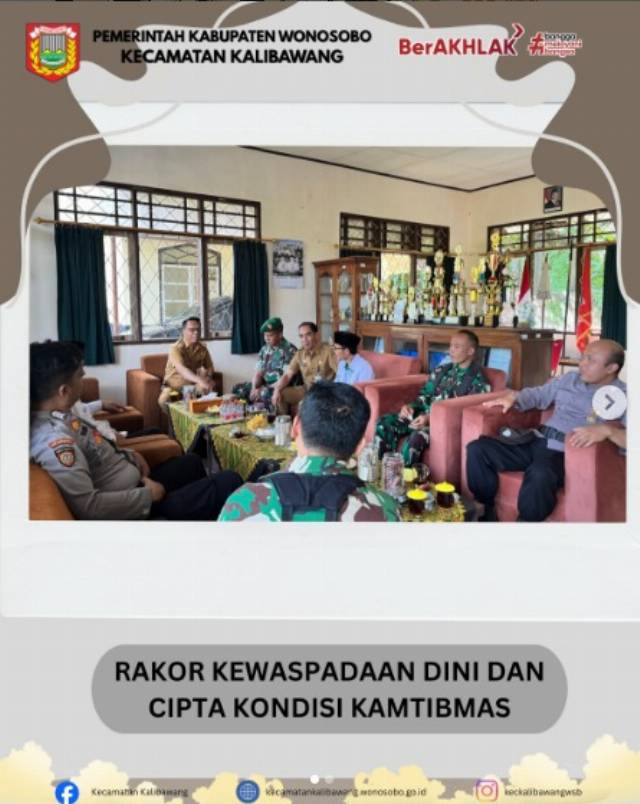 jaga-kamtibmas-pemkec-kalibawang-gelar-rakor-kewaspadaan-dini-dan-cipta-kondisi